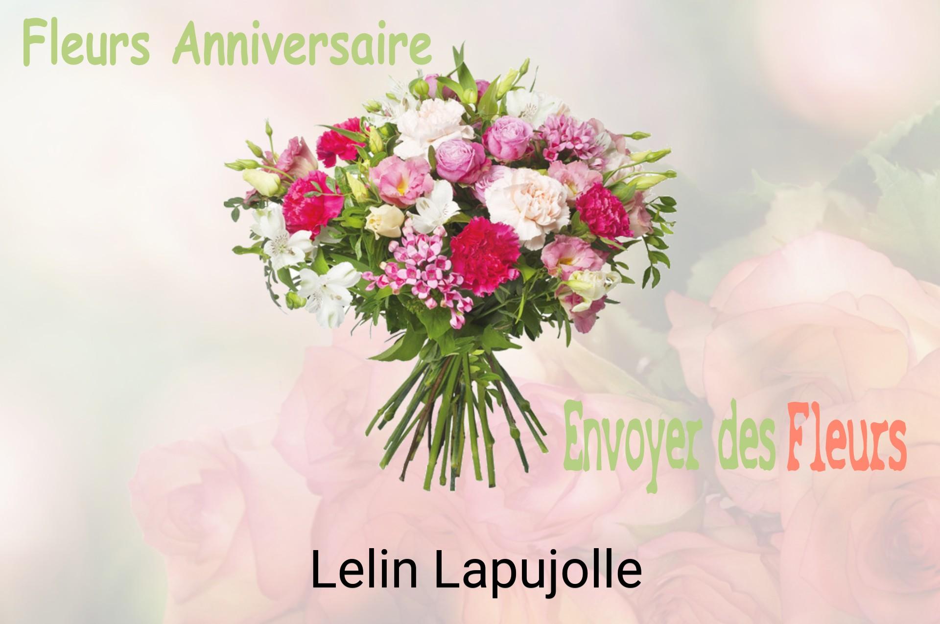 Bouquet de fleurs d’anniversaire livré à Lelin-Lapujolle